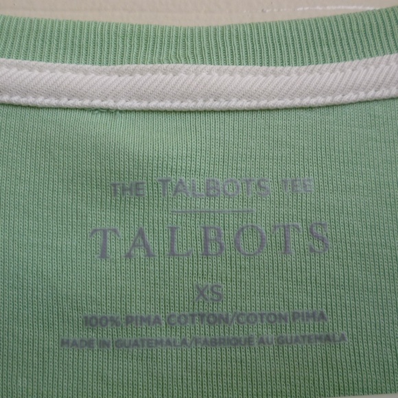 COPY - TALBOT'S 100% Pima Cotton Tee - Picture 6 of 8